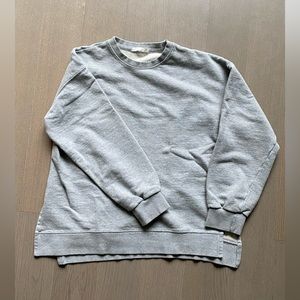 Korea 2LVE Grey sweater sweatshirt Top (Zara, Skims, COS, Wconcept, Ssense)
